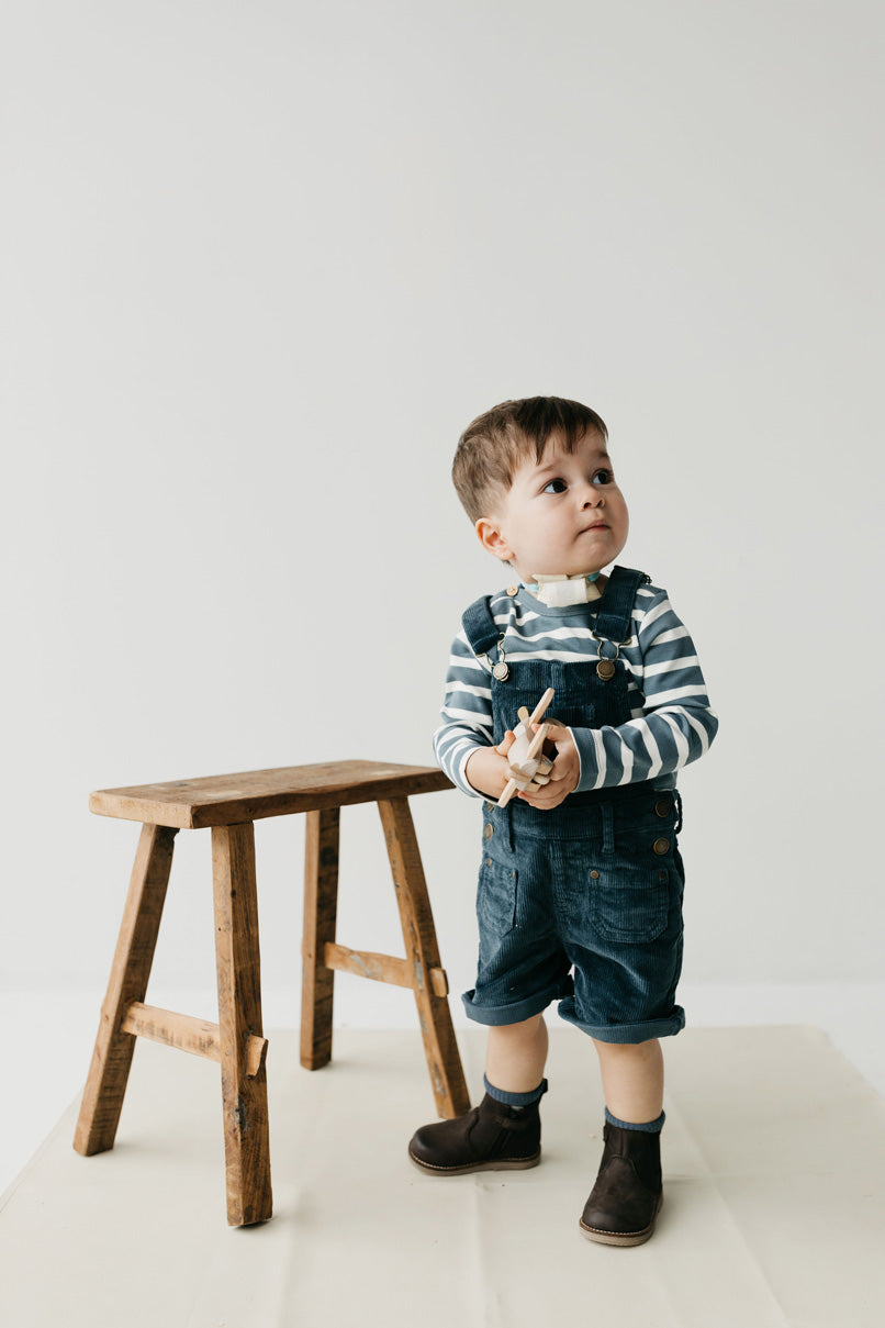 Leather Boot with Elastic Side - Espresso Childrens Footwear from Jamie Kay Australia