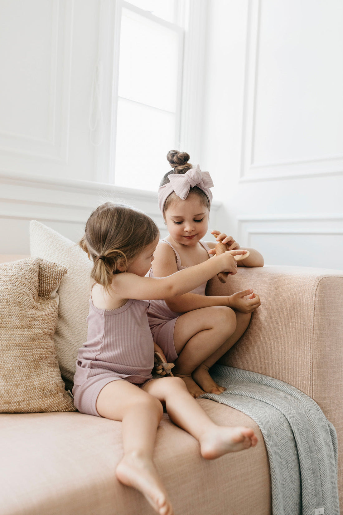 Organic Cotton Modal Headband - Rosie Childrens Headband from Jamie Kay Australia