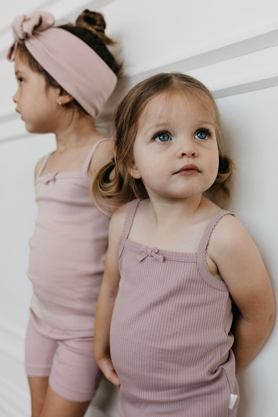 Organic Cotton Modal Singlet - Blossom Childrens Singlet from Jamie Kay Australia