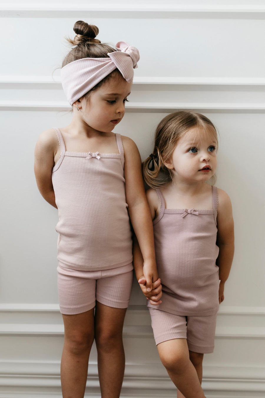 Organic Cotton Modal Singlet - Rosie Childrens Singlet from Jamie Kay Australia