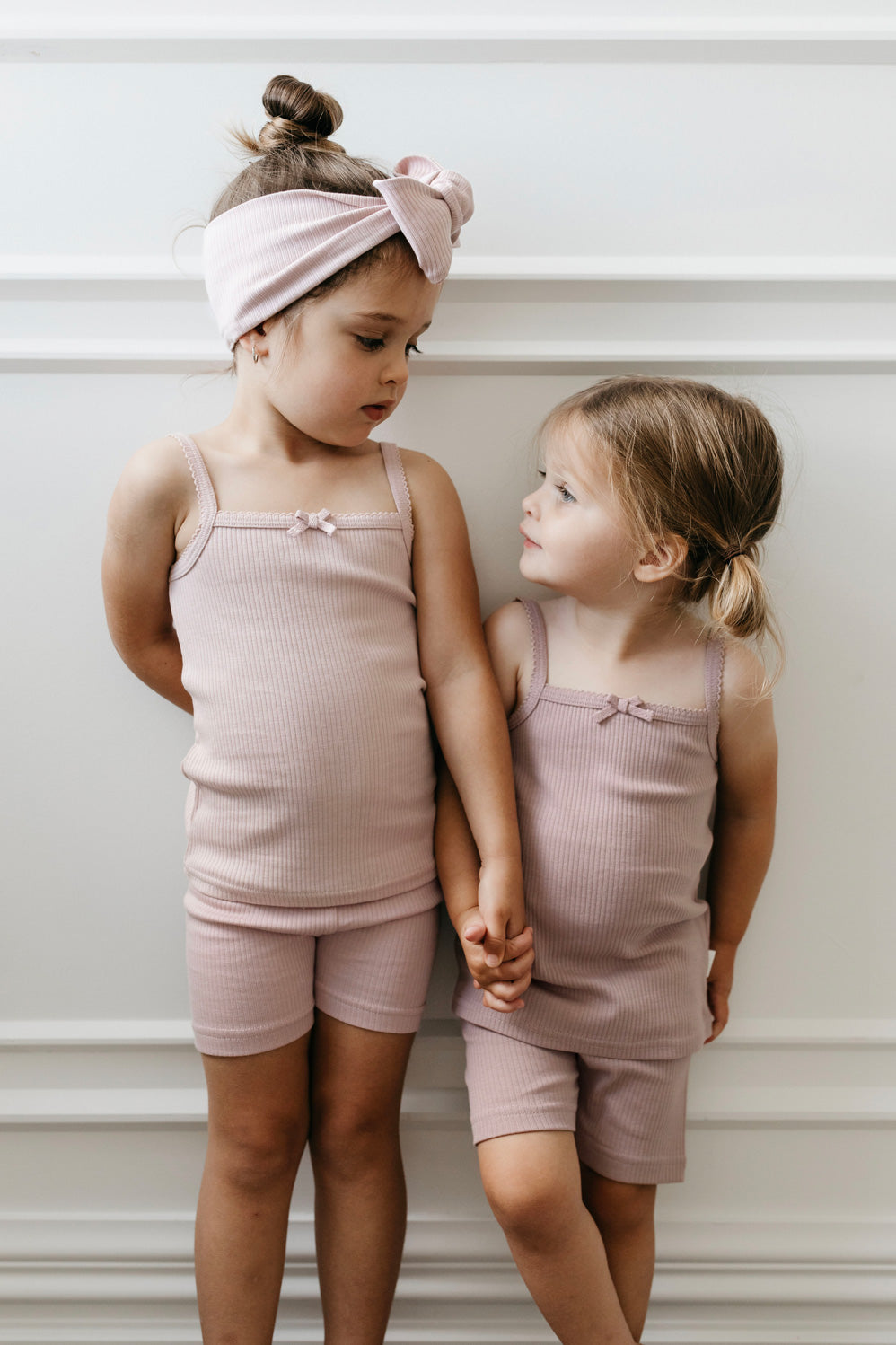 Organic Cotton Modal Singlet - Rosie Childrens Singlet from Jamie Kay Australia