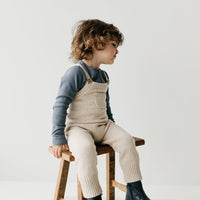 Leather Boot with Elastic Side - Navy Childrens Footwear from Jamie Kay Australia