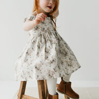 Leather Boot with Elastic Side - Tan Childrens Footwear from Jamie Kay Australia