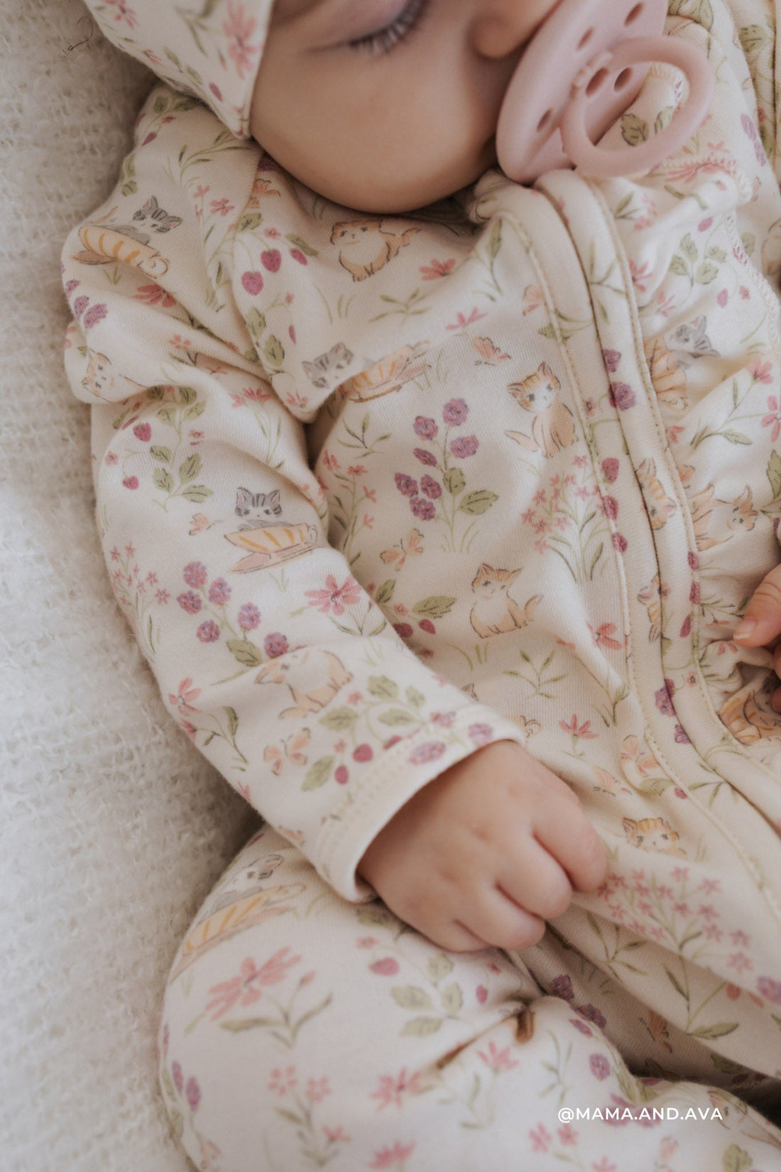 Organic Cotton Melanie Onepiece - Moons Garden Childrens Onepiece from Jamie Kay Australia