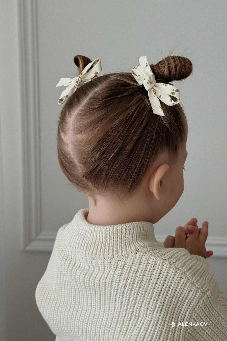 Charlotte Hair Clip Set - Vanilla Pink Childrens Clip Set from Jamie Kay Australia