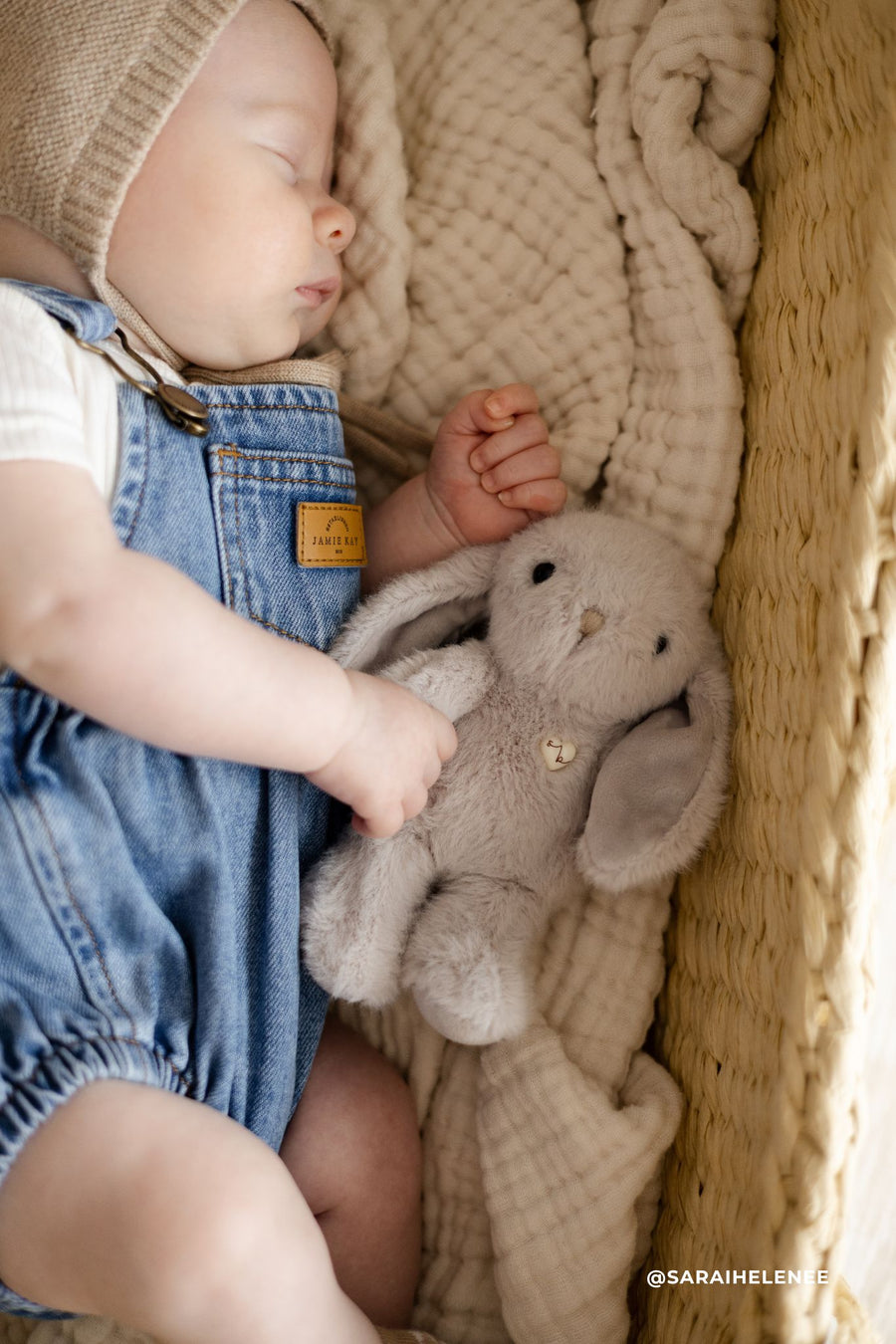 Pax Playsuit - Vintage Denim Childrens Playsuit from Jamie Kay Australia