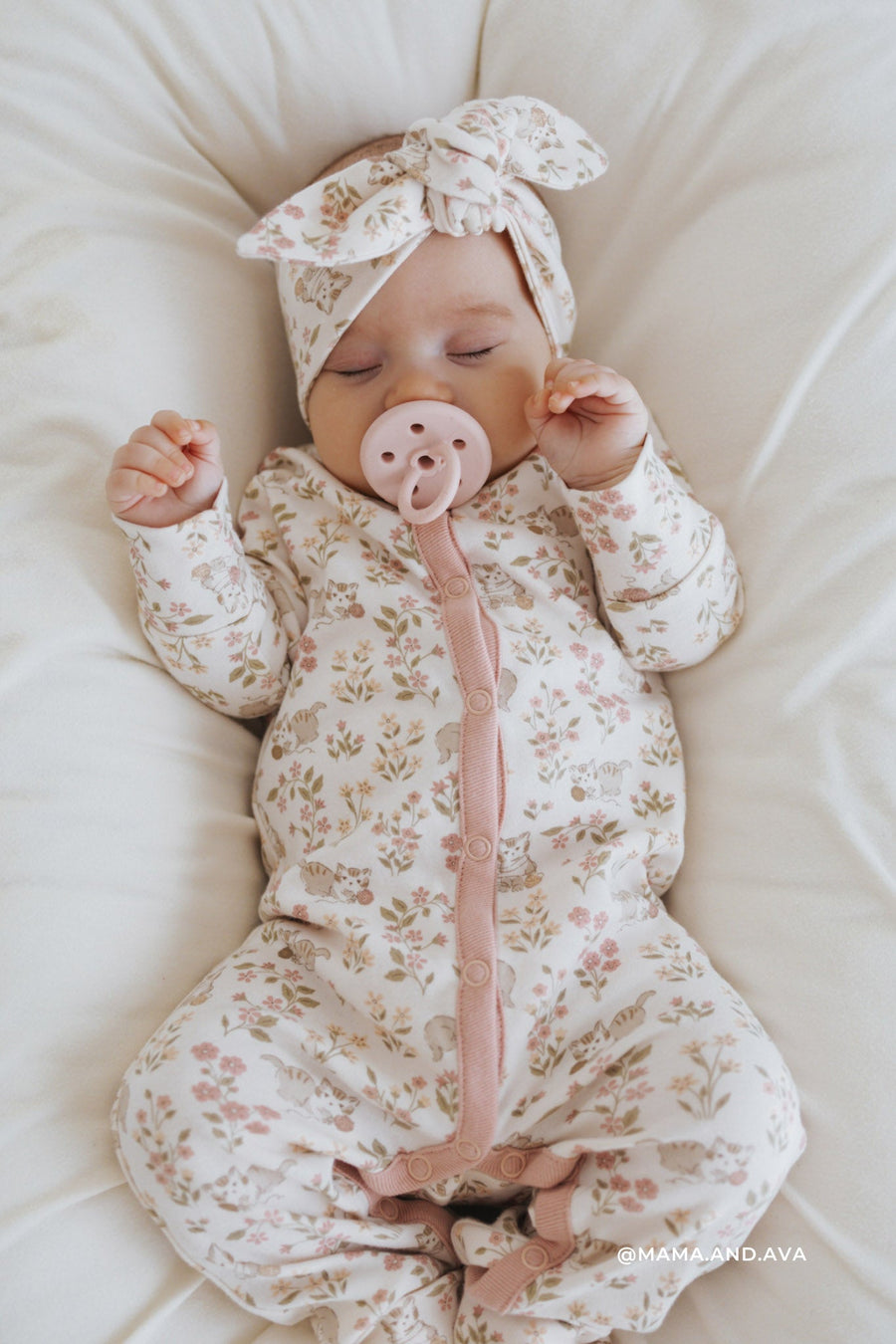 Organic Cotton Maple Onepiece - Moons Woolen Ball Childrens Onepiece from Jamie Kay Australia