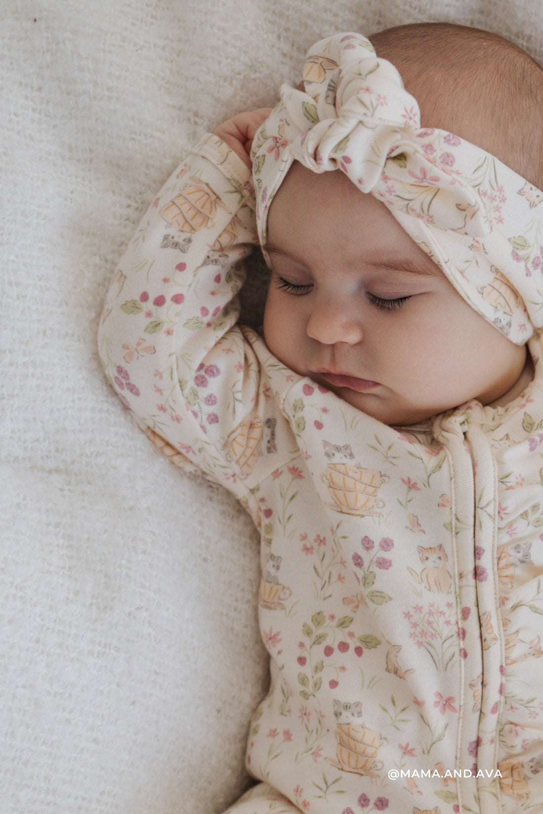 Organic Cotton Melanie Onepiece - Moons Garden Childrens Onepiece from Jamie Kay Australia