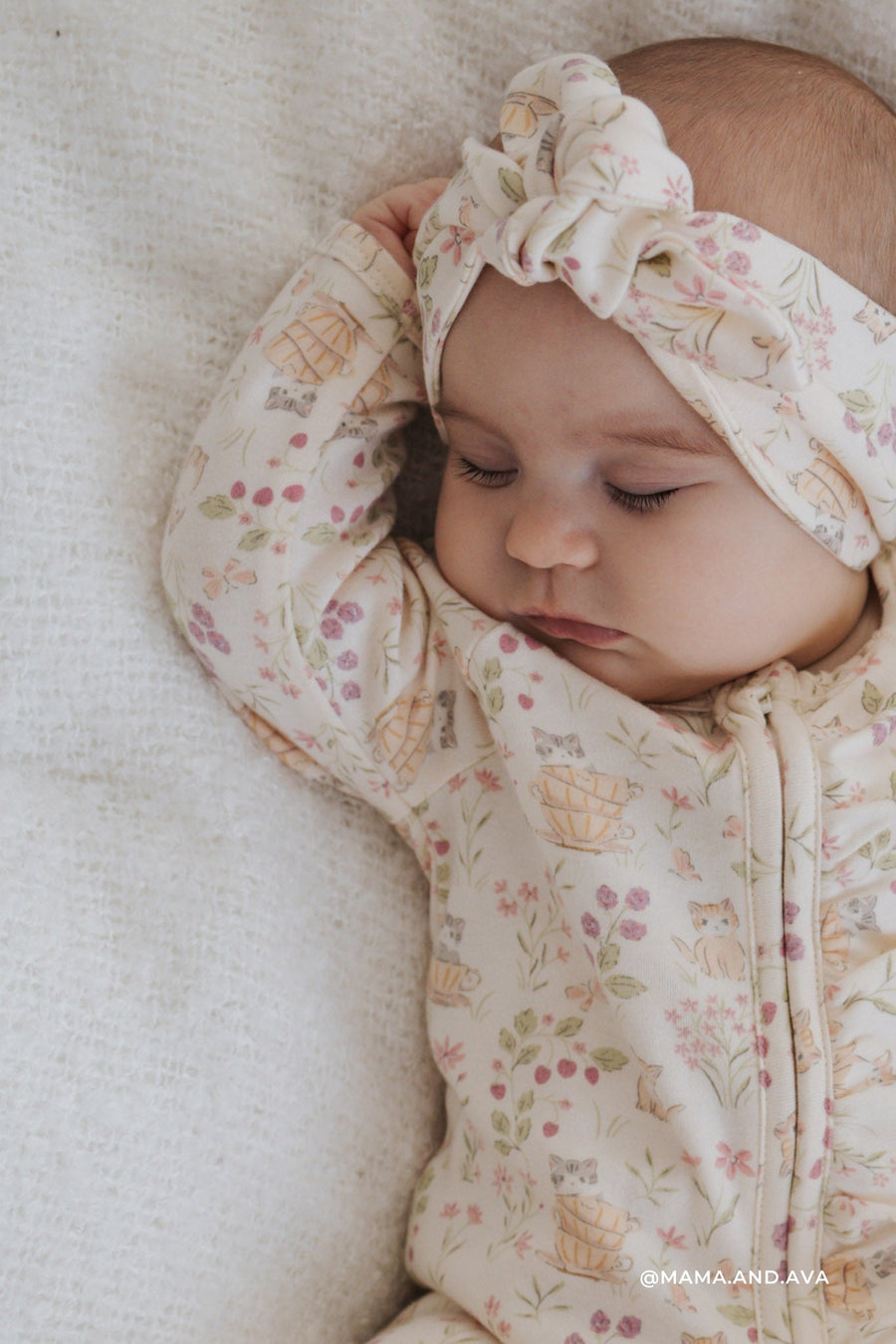 Organic Cotton Melanie Onepiece - Moons Garden Childrens Onepiece from Jamie Kay Australia