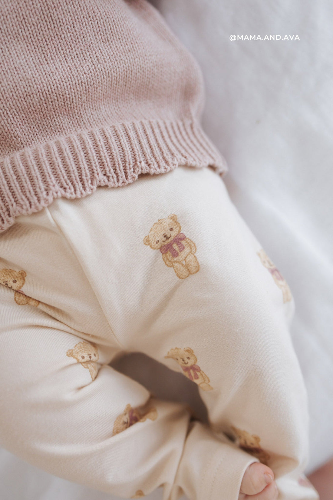 Organic Cotton Everyday Legging - Little Georgie Childrens Legging from Jamie Kay Australia