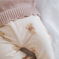 Organic Cotton Everyday Legging - Little Georgie Childrens Legging from Jamie Kay Australia