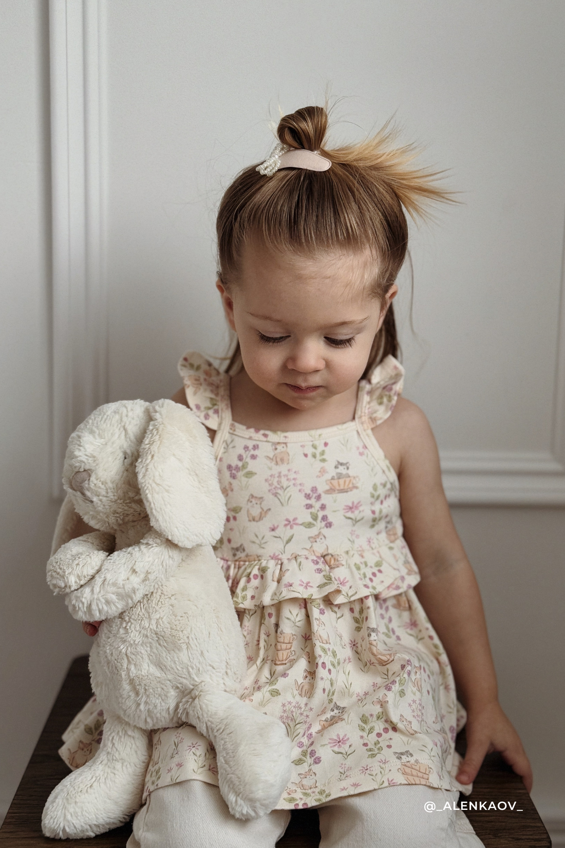 Organic Cotton Kaia Top - Moons Garden Childrens Top from Jamie Kay Australia
