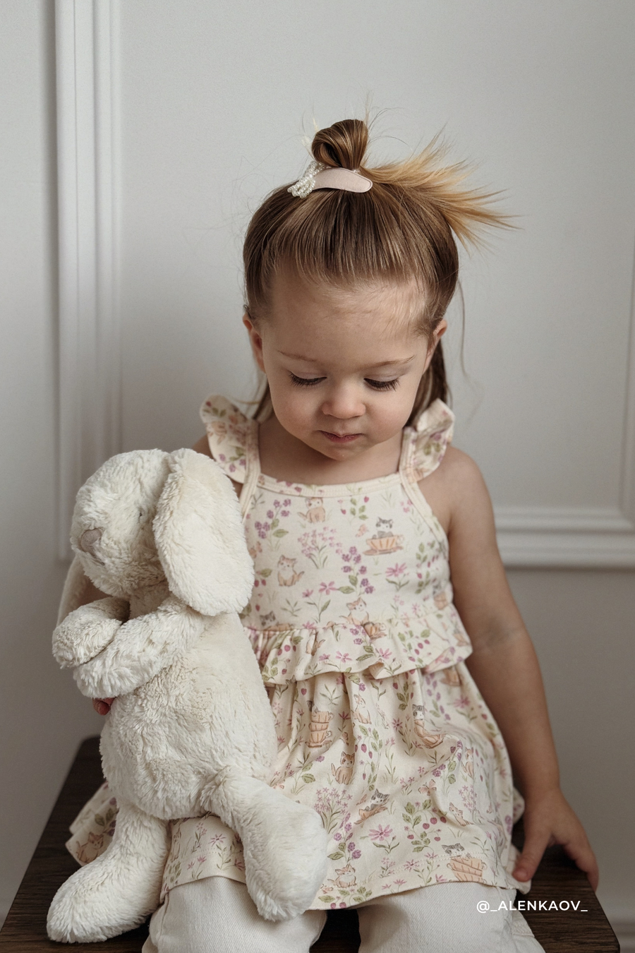 Organic Cotton Kaia Top - Moons Garden Childrens Top from Jamie Kay Australia