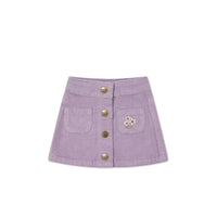 Alexis Cord Skirt - Wildflower Meadow Childrens Skirt from Jamie Kay Australia