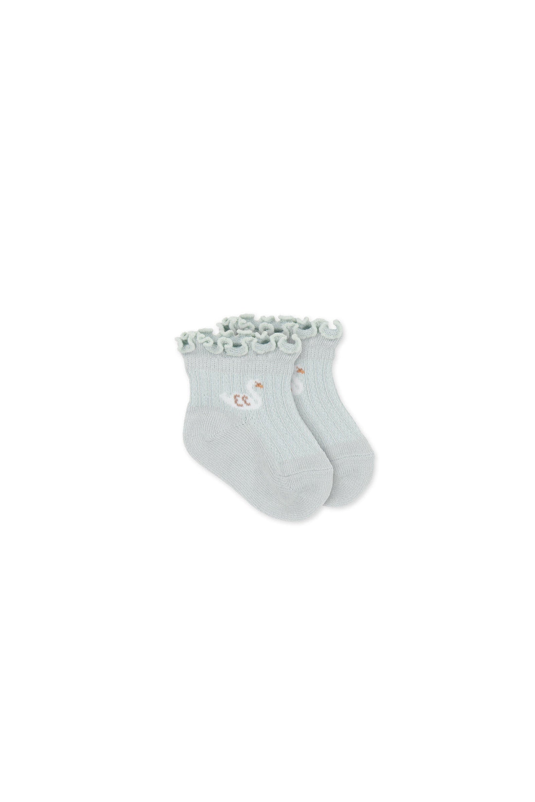 Alison Sock - Ocean Spray Swan Childrens Sock from Jamie Kay Australia