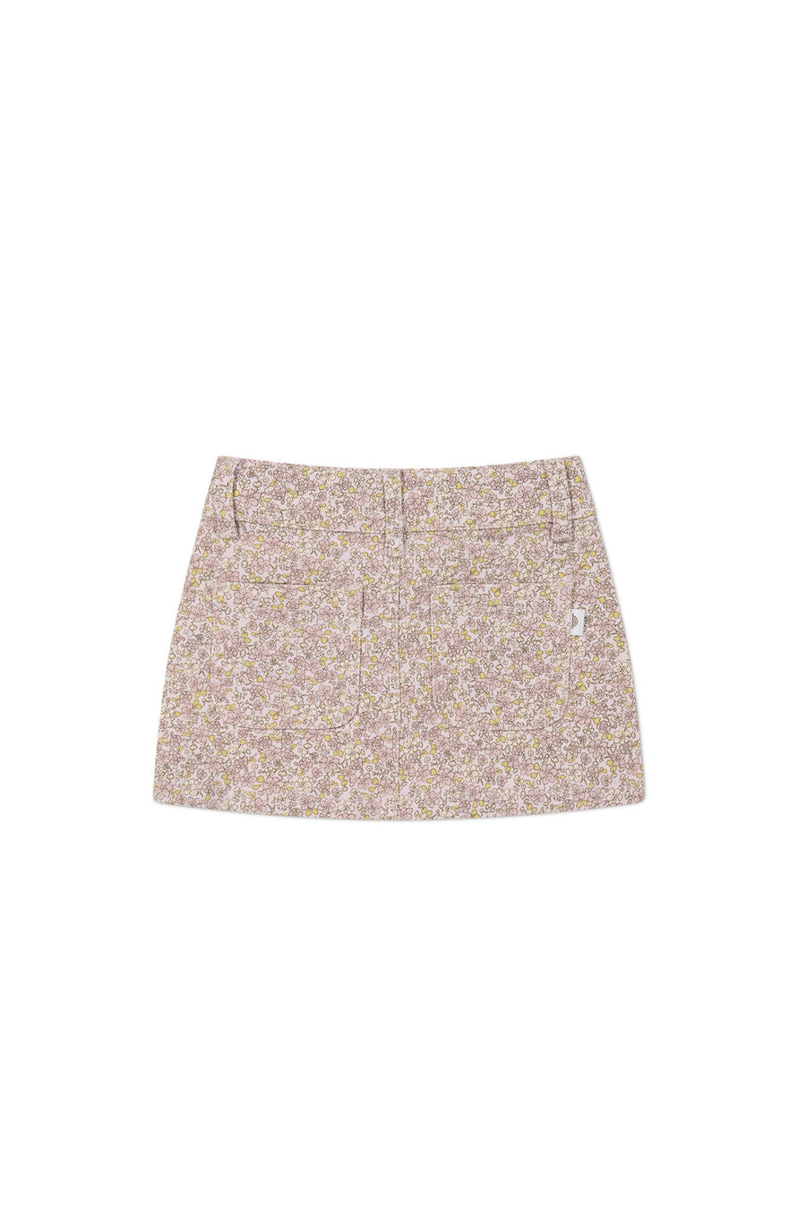 Alison Twill Skirt - Chloe Lilac Childrens Skirt from Jamie Kay Australia