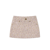 Alison Twill Skirt - Chloe Lilac Childrens Skirt from Jamie Kay Australia