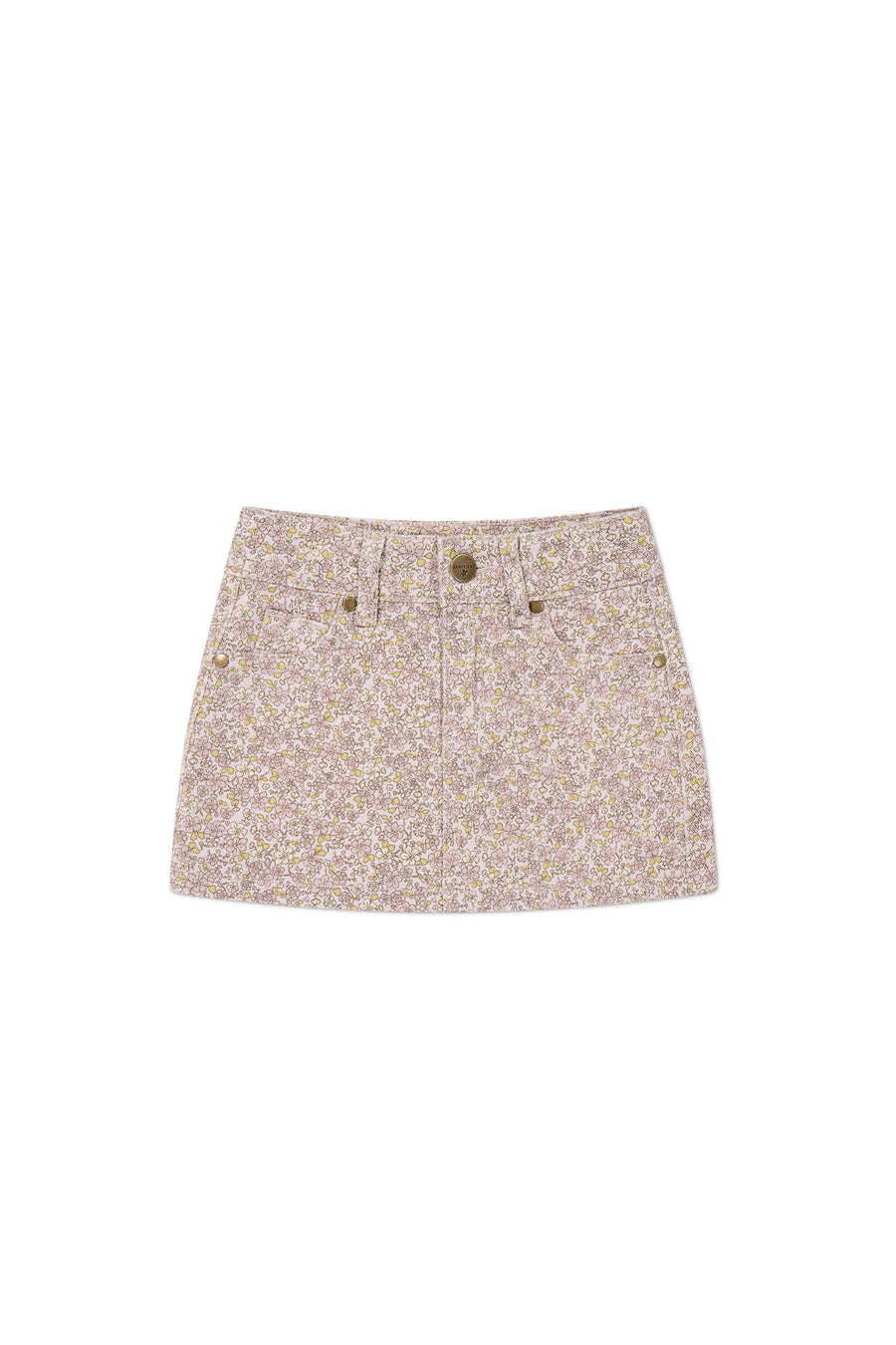 Alison Twill Skirt - Chloe Lilac Childrens Skirt from Jamie Kay Australia