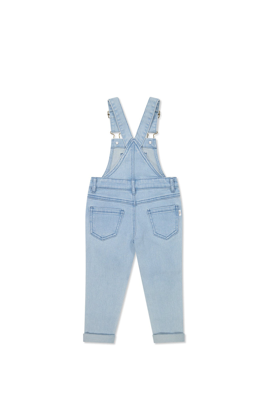 Arlo Twill Overall - Washed Denim Childrens Overall from Jamie Kay Australia