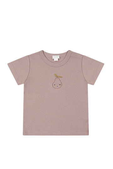 Pima Cotton Aude Tee - Lavender Musk Childrens Tee from Jamie Kay Australia