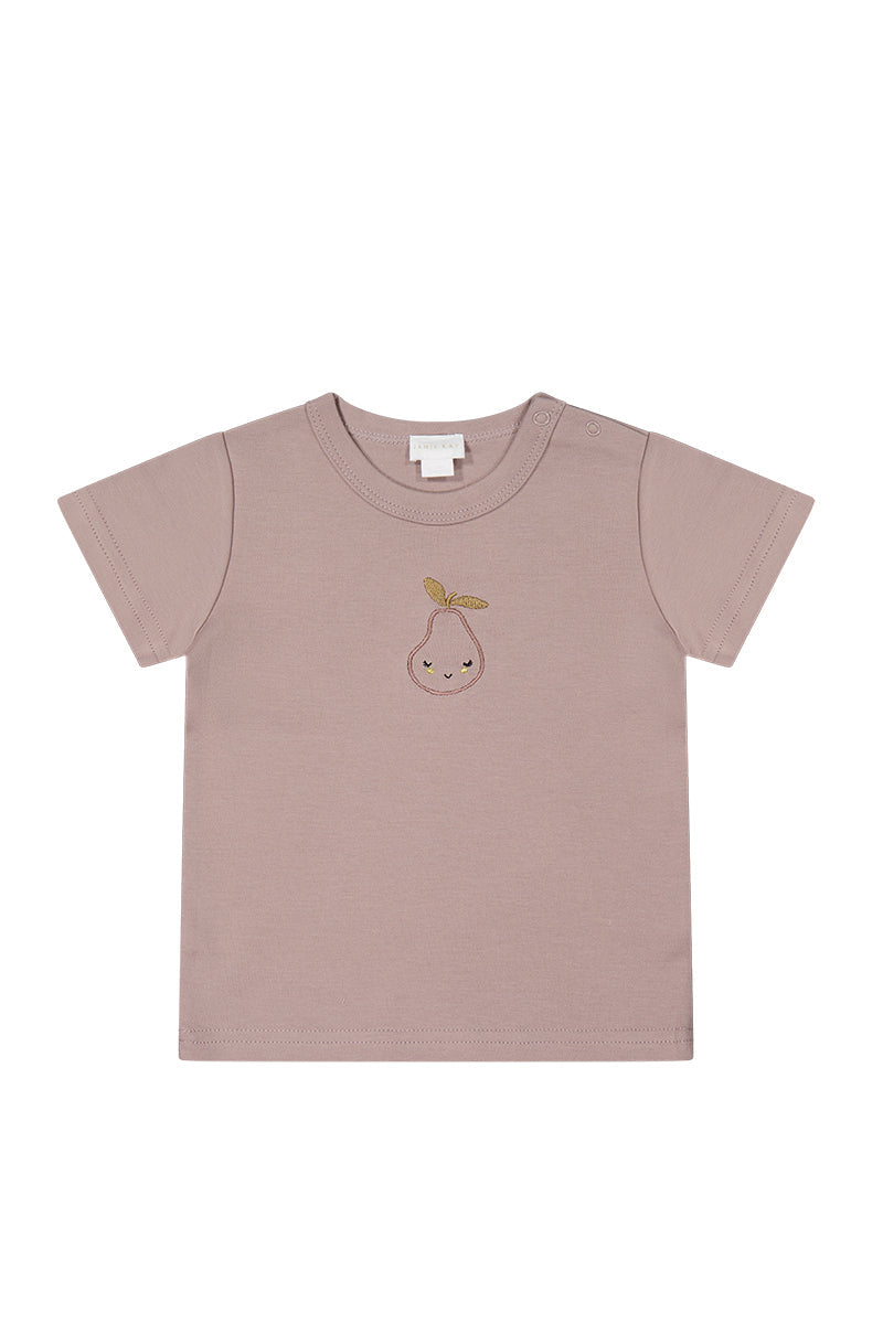 Pima Cotton Aude Tee - Lavender Musk Childrens Tee from Jamie Kay Australia