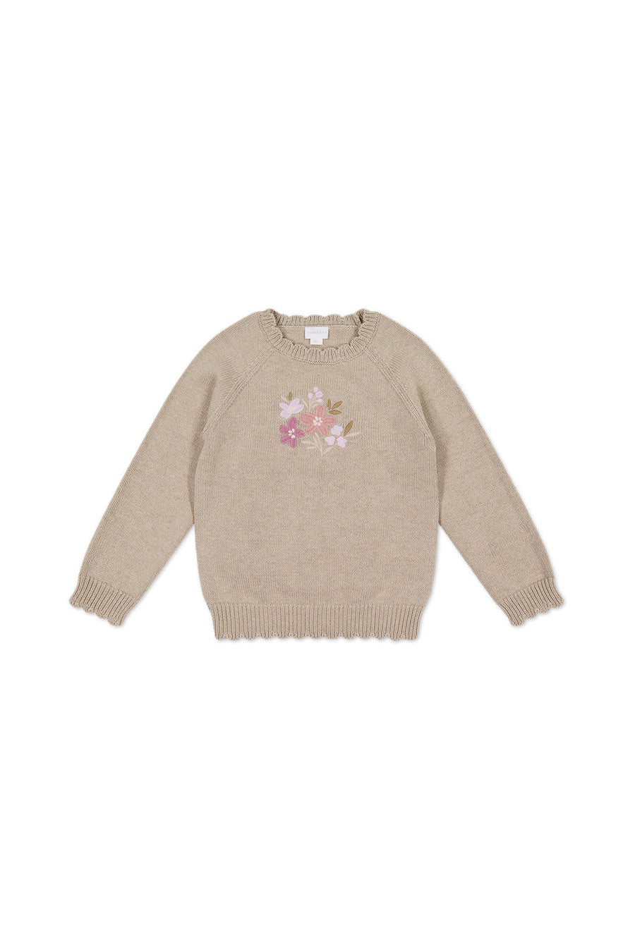 Audrey Jumper - Biscuit Marle Childrens Jumper from Jamie Kay Australia