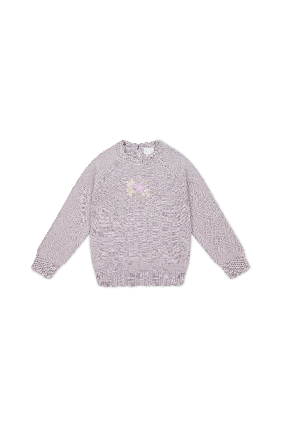 Audrey Knitted Jumper - Starling Goldie Bouquet Childrens Jumper from Jamie Kay Australia