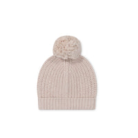 Aurelie Beanie - Blushed Fleck Childrens Beanie from Jamie Kay Australia