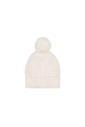 Aurelie Beanie - Parisian Fleck Childrens Hat from Jamie Kay Australia