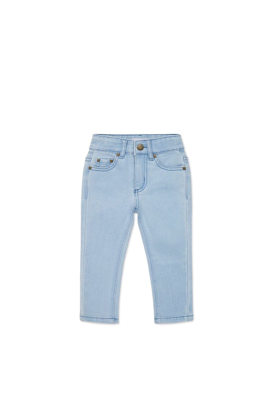 Austin Woven Twill Pant - Washed Denim Childrens Pant from Jamie Kay Australia