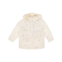 Avery Jacket - Playful Kitten Whisper White Childrens Jacket from Jamie Kay Australia