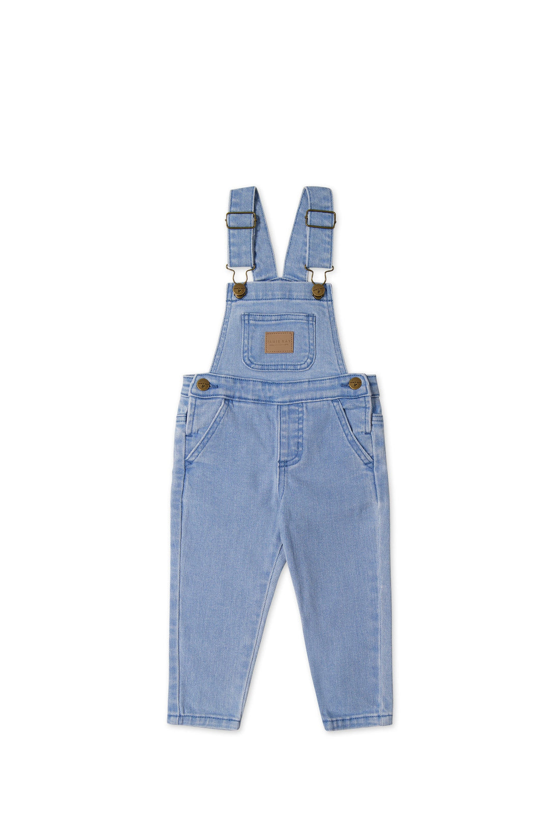 Bonnie Overall - Washed Denim Childrens Overall from Jamie Kay Australia