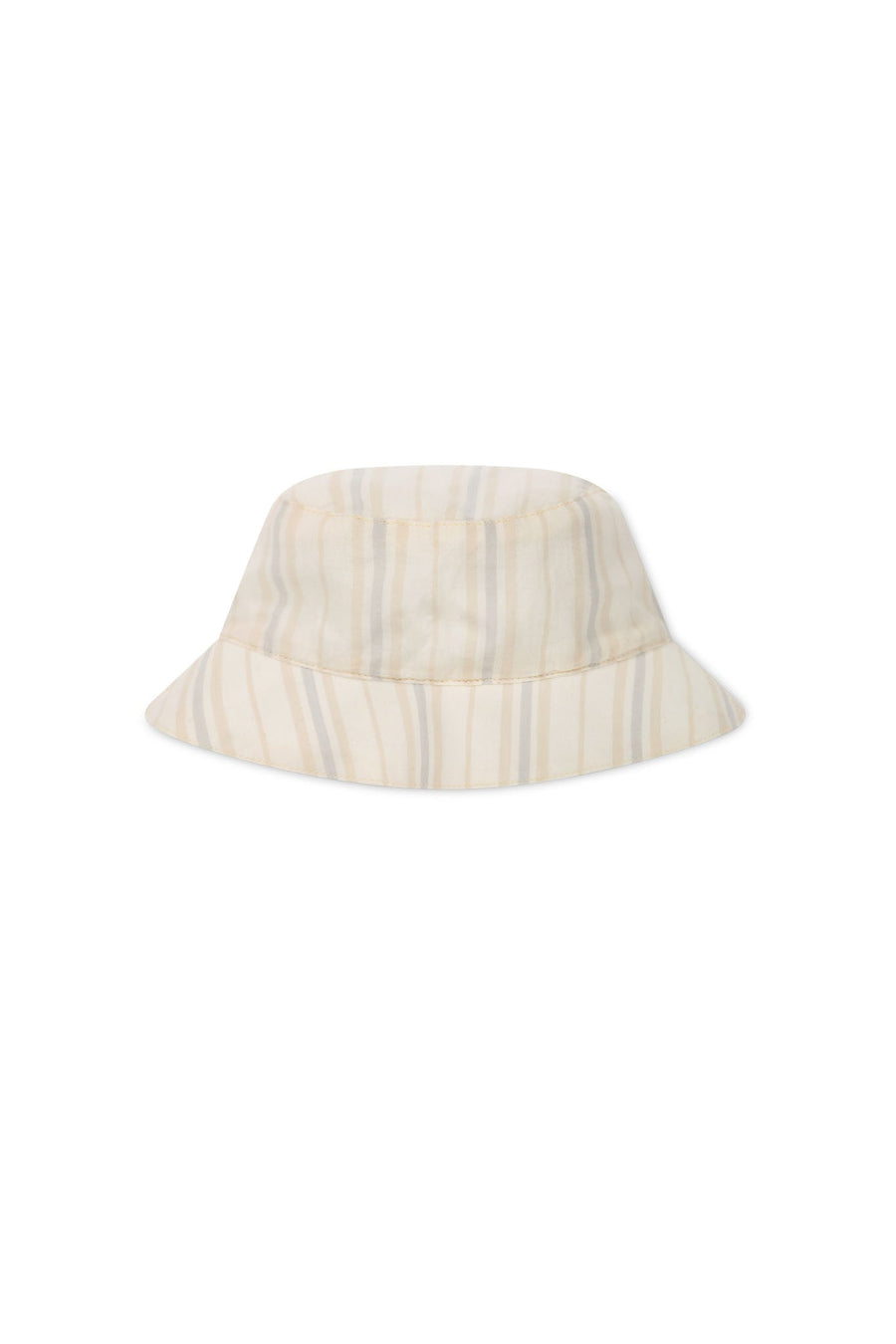 Bucket Hat - Coastal Stripe Cloud Childrens Hat from Jamie Kay Australia