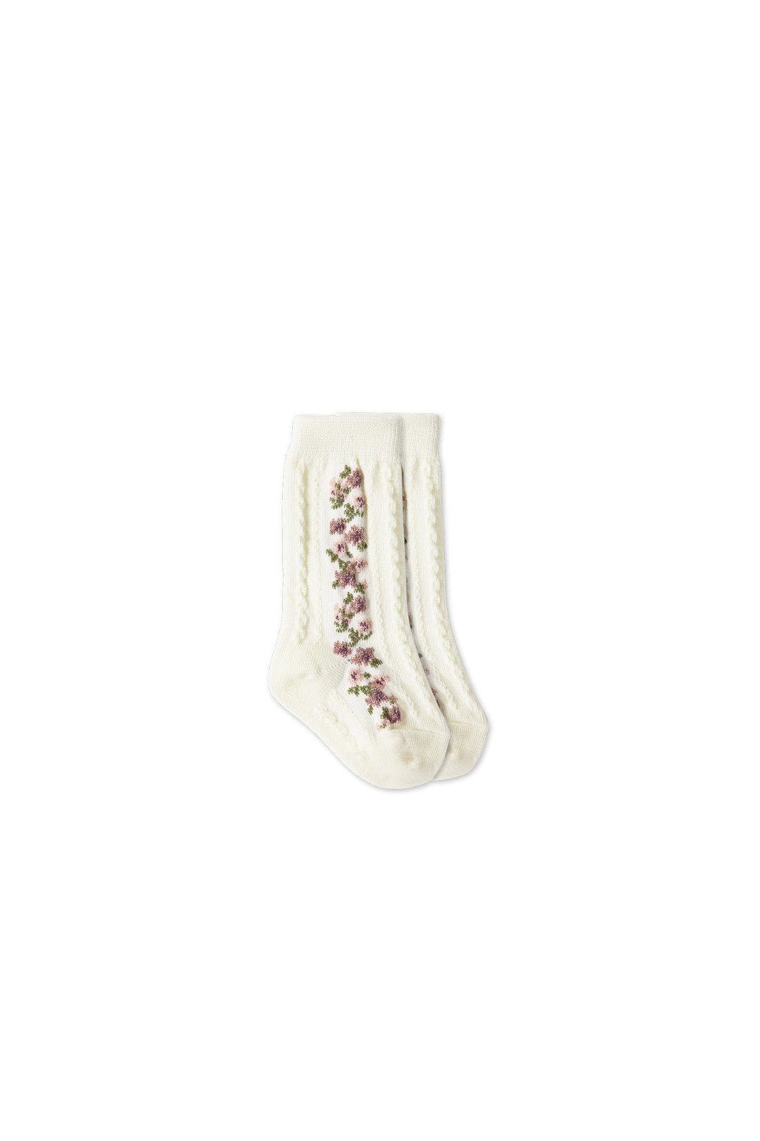 Cassie Sock - Parchment Childrens Sock from Jamie Kay Australia