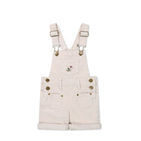 Chase Short Cord Overall - Rosewater Petite Goldie Childrens Overall from Jamie Kay Australia