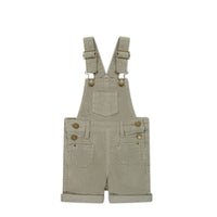 Chase Short Cord Overall - Moss Childrens Overall from Jamie Kay Australia