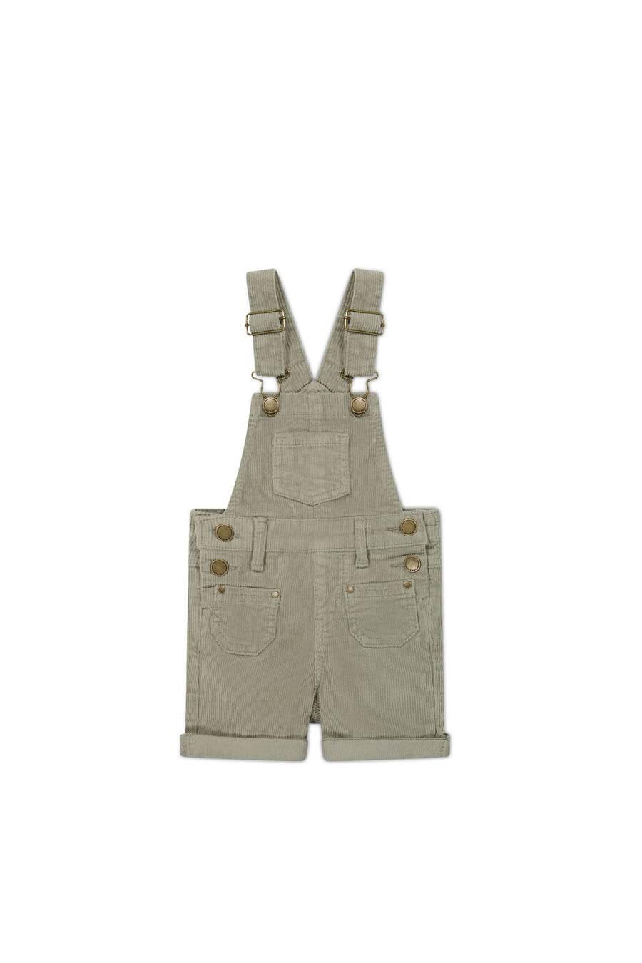 Chase Short Cord Overall - Moss Childrens Overall from Jamie Kay Australia