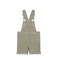 Chase Short Cord Overall - Moss Childrens Overall from Jamie Kay Australia