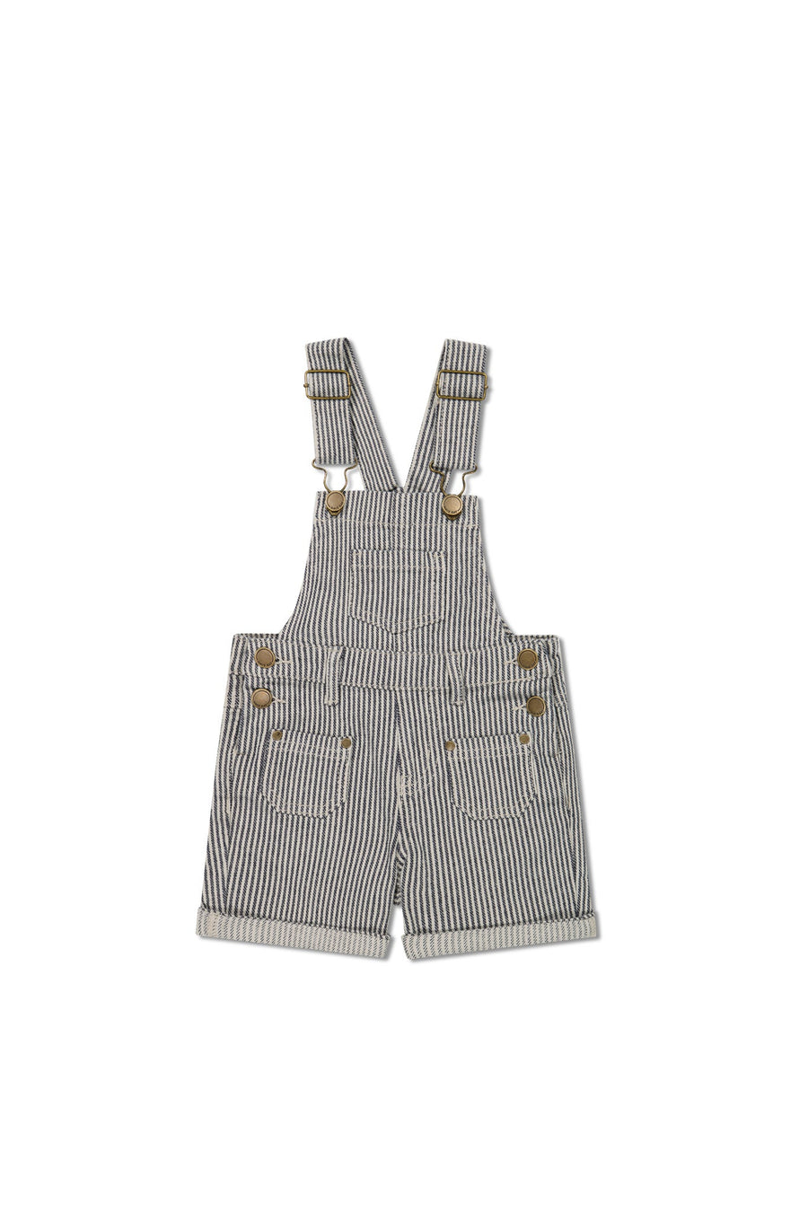 Chase Twill Short Overall - Constellation/Shell Childrens Overall from Jamie Kay Australia