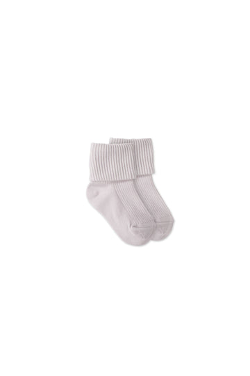 Classic Rib Sock - Luna Childrens Sock from Jamie Kay Australia