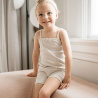 Organic Cotton Modal Singlet - Beech Childrens Singlet from Jamie Kay Australia