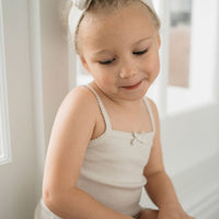 Organic Cotton Modal Singlet - Beech Childrens Singlet from Jamie Kay Australia