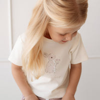 Organic Cotton Ivy Shortie - Lavender Musk Childrens short from Jamie Kay Australia