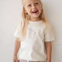 Organic Cotton Ivy Shortie - Lavender Musk Childrens short from Jamie Kay Australia