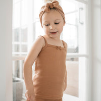 Organic Cotton Modal Singlet - Desert Childrens Singlet from Jamie Kay Australia