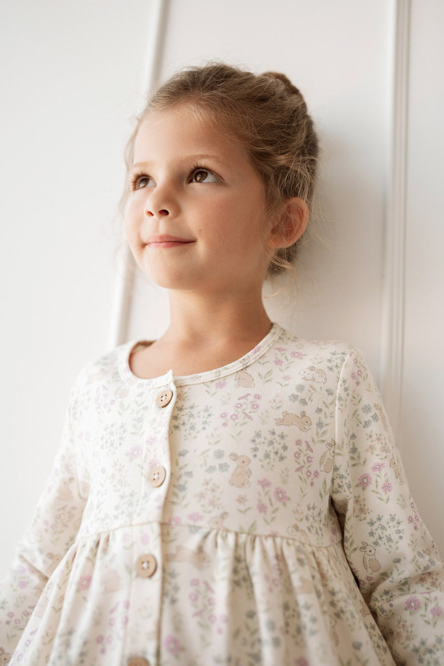 Organic Cotton Poppy Dress - Penny's Egg Hunt Childrens Dress from Jamie Kay Australia