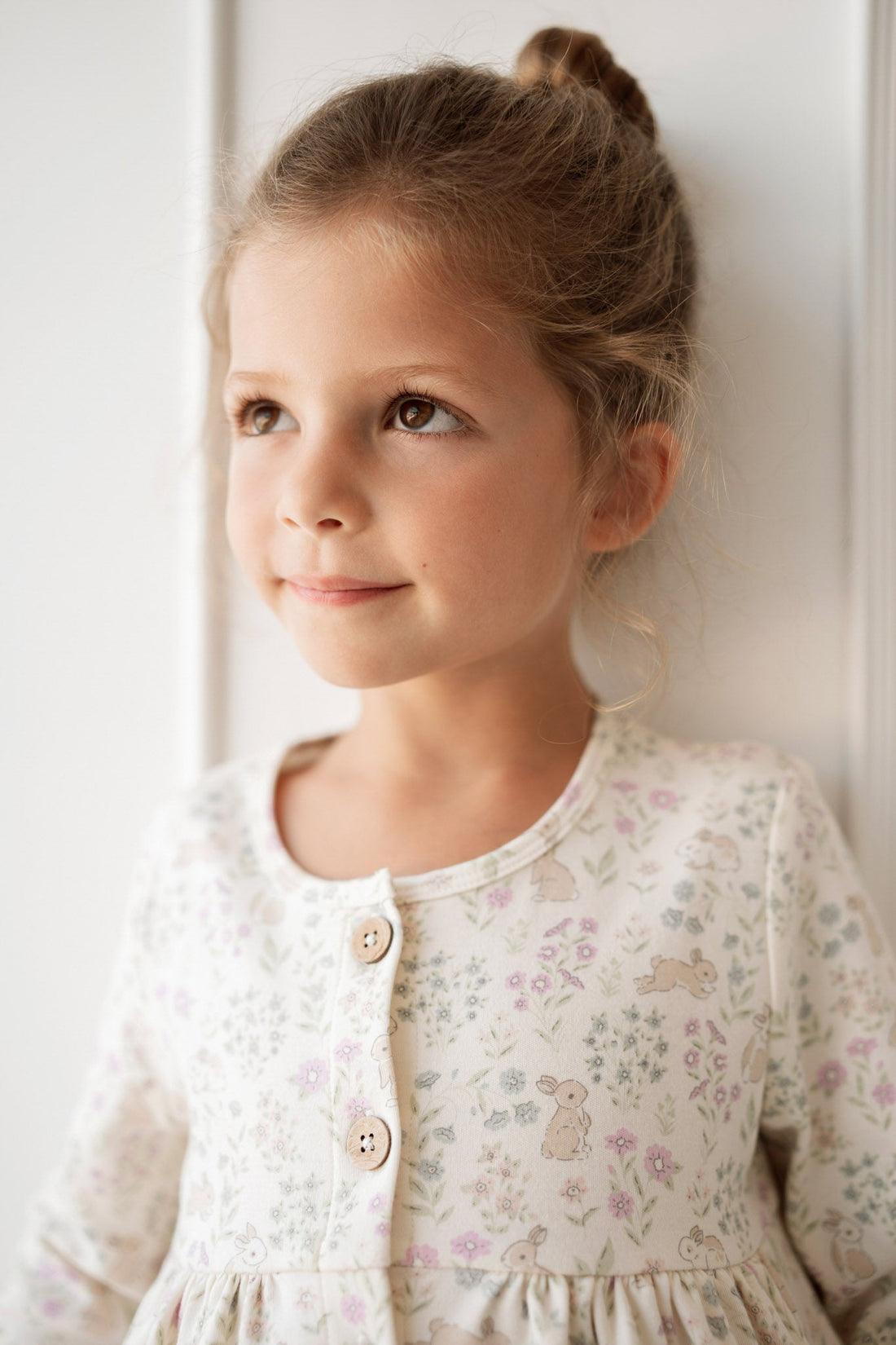 Organic Cotton Poppy Dress - Penny's Egg Hunt Childrens Dress from Jamie Kay Australia