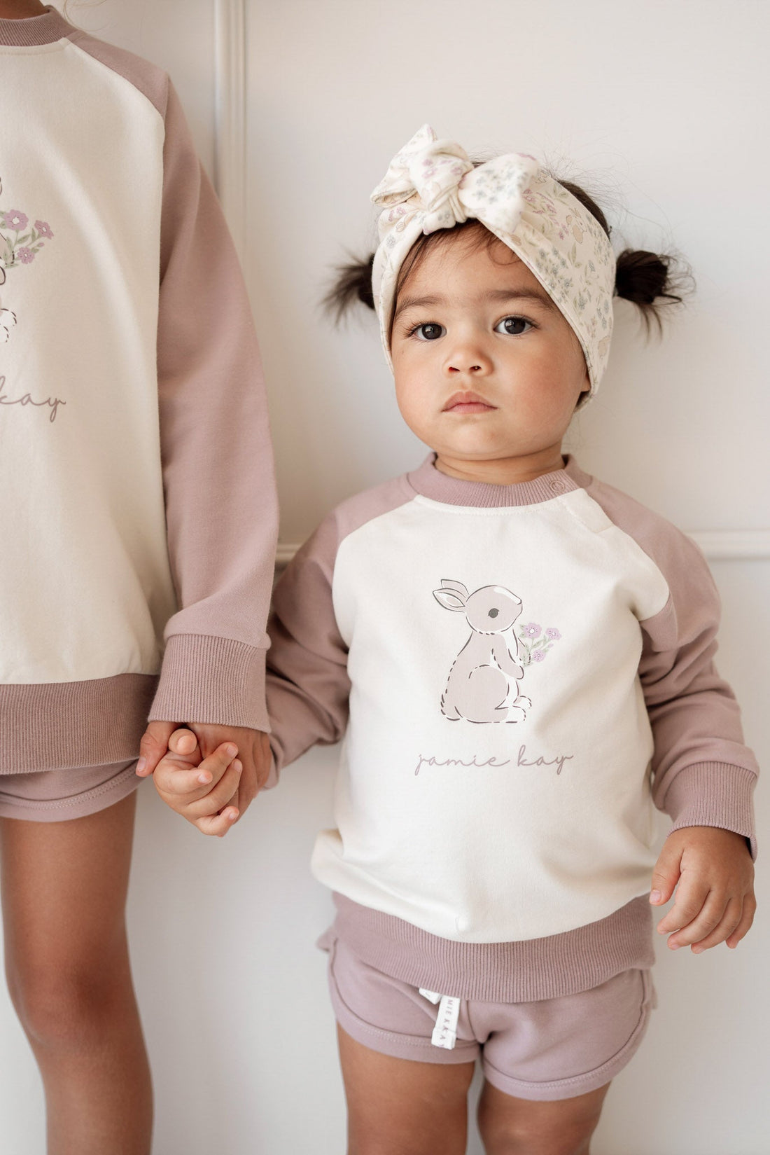 Organic Cotton Tao Sweatshirt - Lavender Musk Childrens Sweatshirt from Jamie Kay Australia