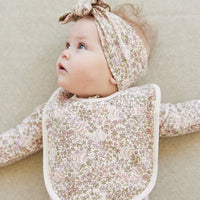 Organic Cotton Headband - April Eggnog Childrens Headband from Jamie Kay Australia