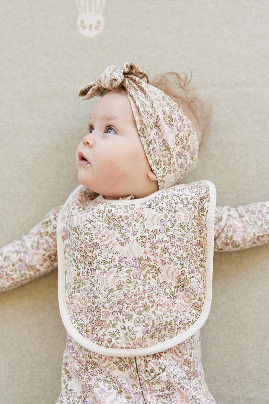 Organic Cotton Headband - April Eggnog Childrens Headband from Jamie Kay Australia